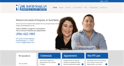 Desktop Screenshot of deerfieldbeachchiropractor.com