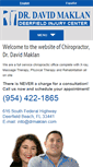 Mobile Screenshot of deerfieldbeachchiropractor.com
